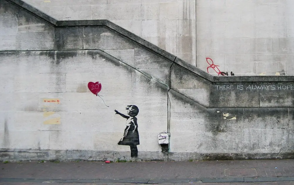 Vermogen van kunstenaar Banksy