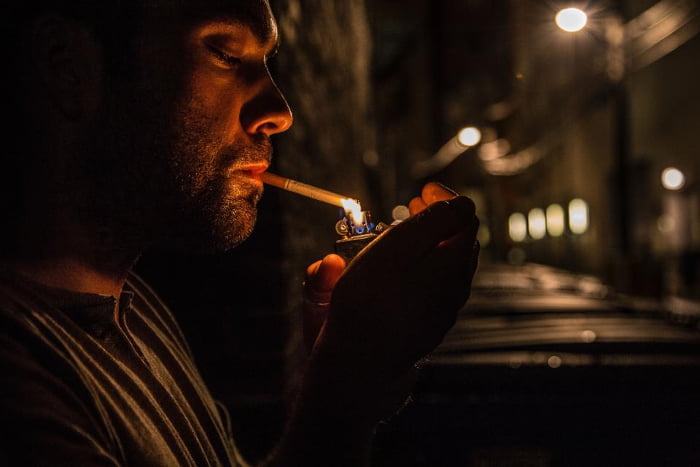 stoppen met roken tijdlijn