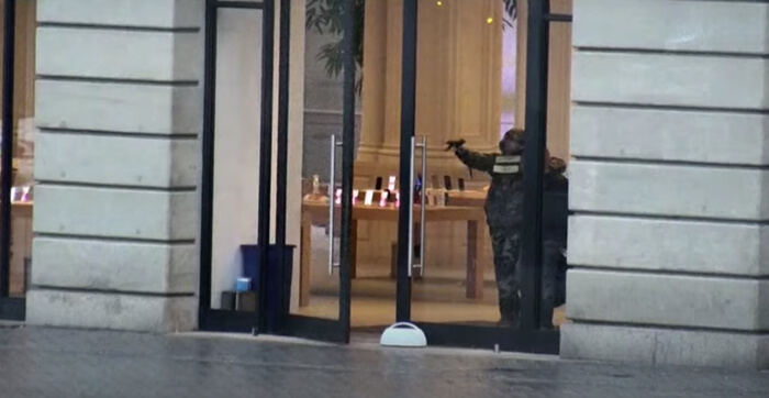 Gijzeling apple store