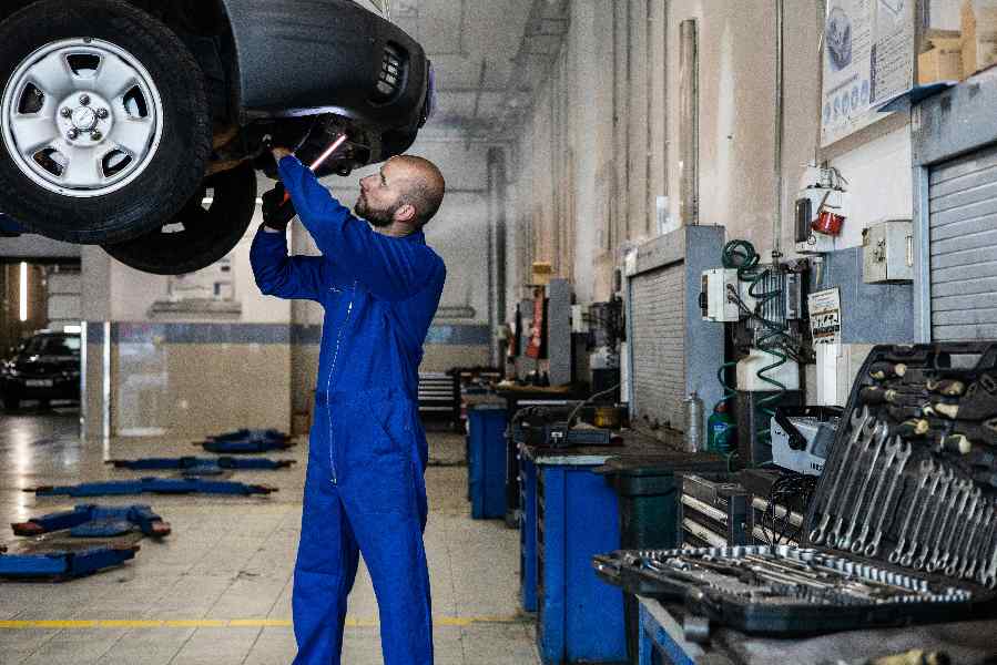 apk-keuring in garage