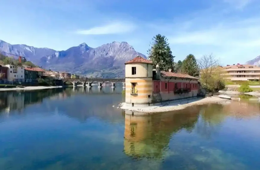 prive eiland te koop comomeer italie